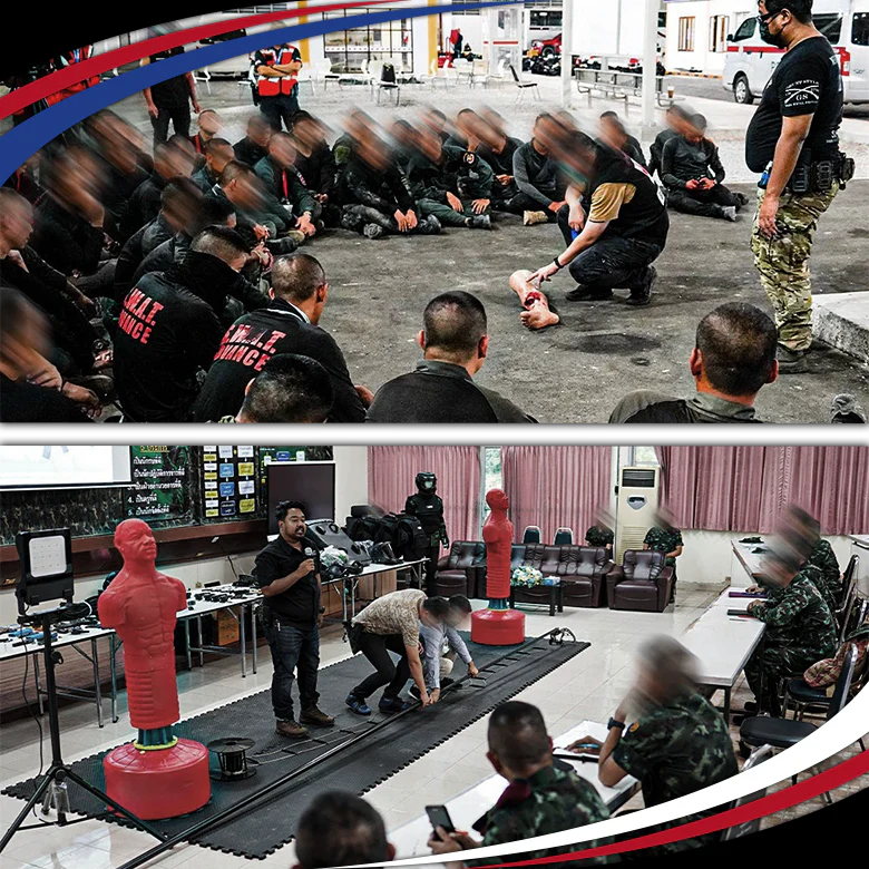 จัดหาอุปกรณ์ และให้คำแนะนำหน่วยงาน