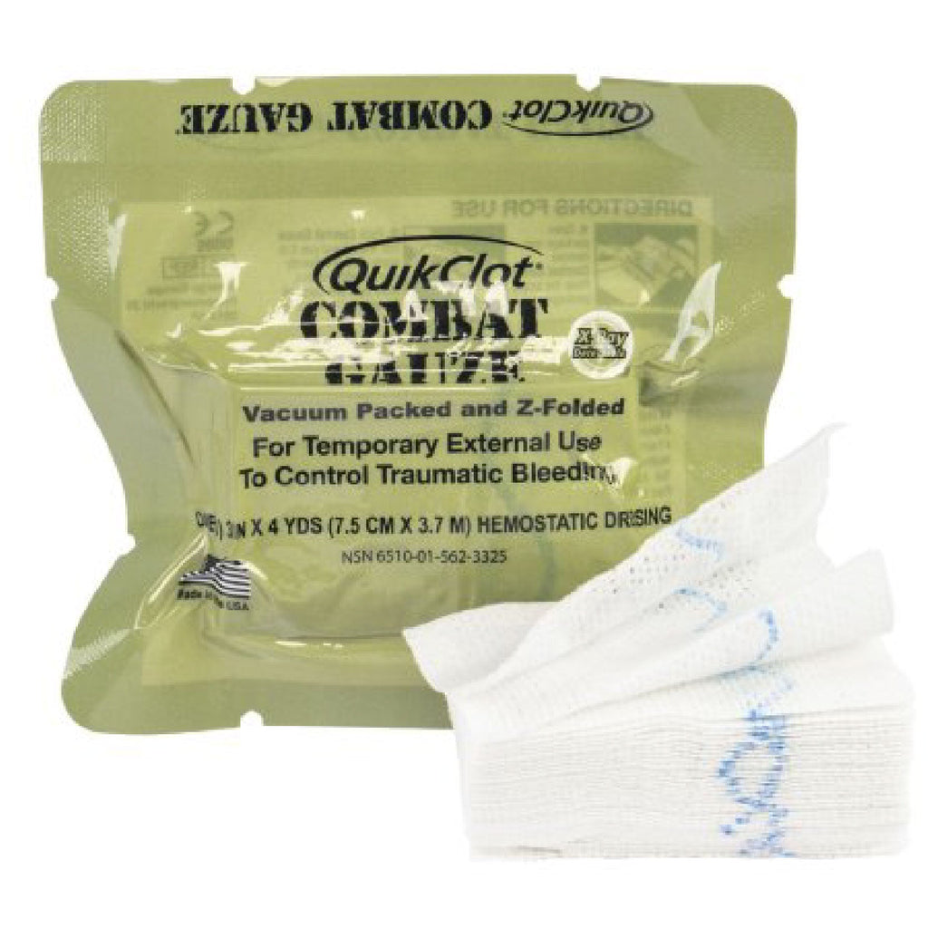 North American Rescue - QuikClot Z-Fold Vacuum Packed Combat Gauze