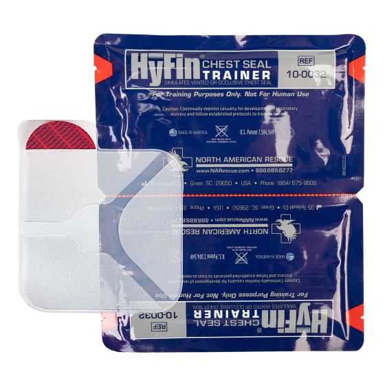 North American Rescue - HyFin Chest Seal Twin Pack [Trainer]