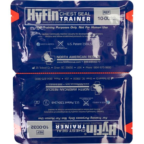 North American Rescue - HyFin Chest Seal Twin Pack [Trainer]
