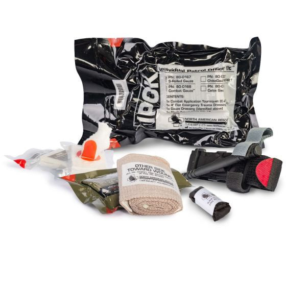 North American Rescue - Individual Patrol Officer Kit (IPOK) [Wound Packing Gauze (no Hemostatic)]
