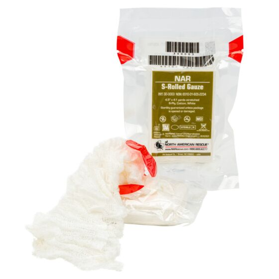 North American Rescue - NAR S-Rolled Gauze