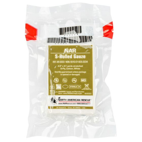 North American Rescue - NAR S-Rolled Gauze