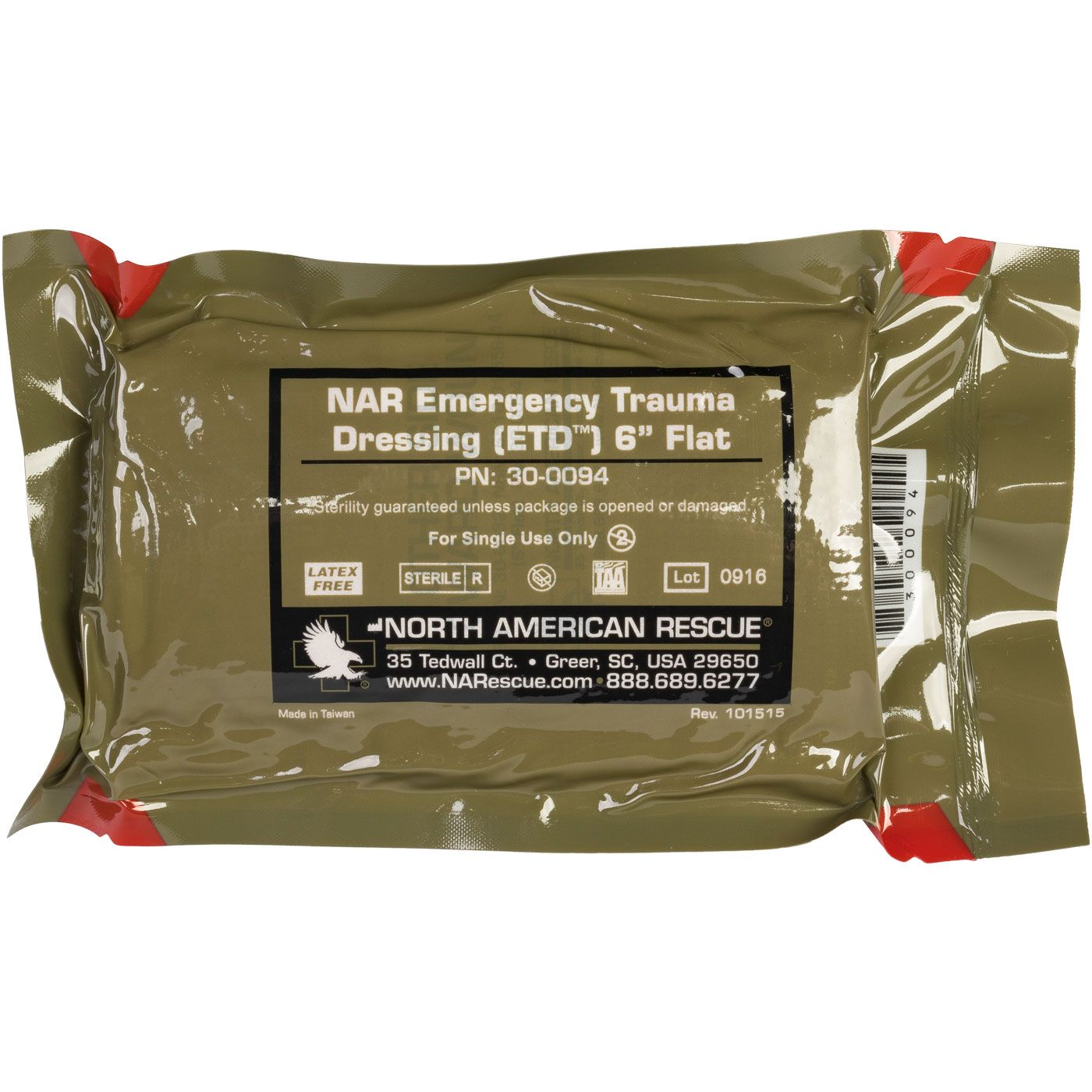 North American Rescue - Flat Emergency Trauma Dressing (ETD)