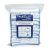 TrueClot - Simulated Hemostatic Gauze [Z-folded, 48 Strips at 12'x3
