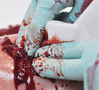 TrueClot - Simulated Hemostatic Gauze [Z-folded, 48 Strips at 12'x3", Bulk Pack]