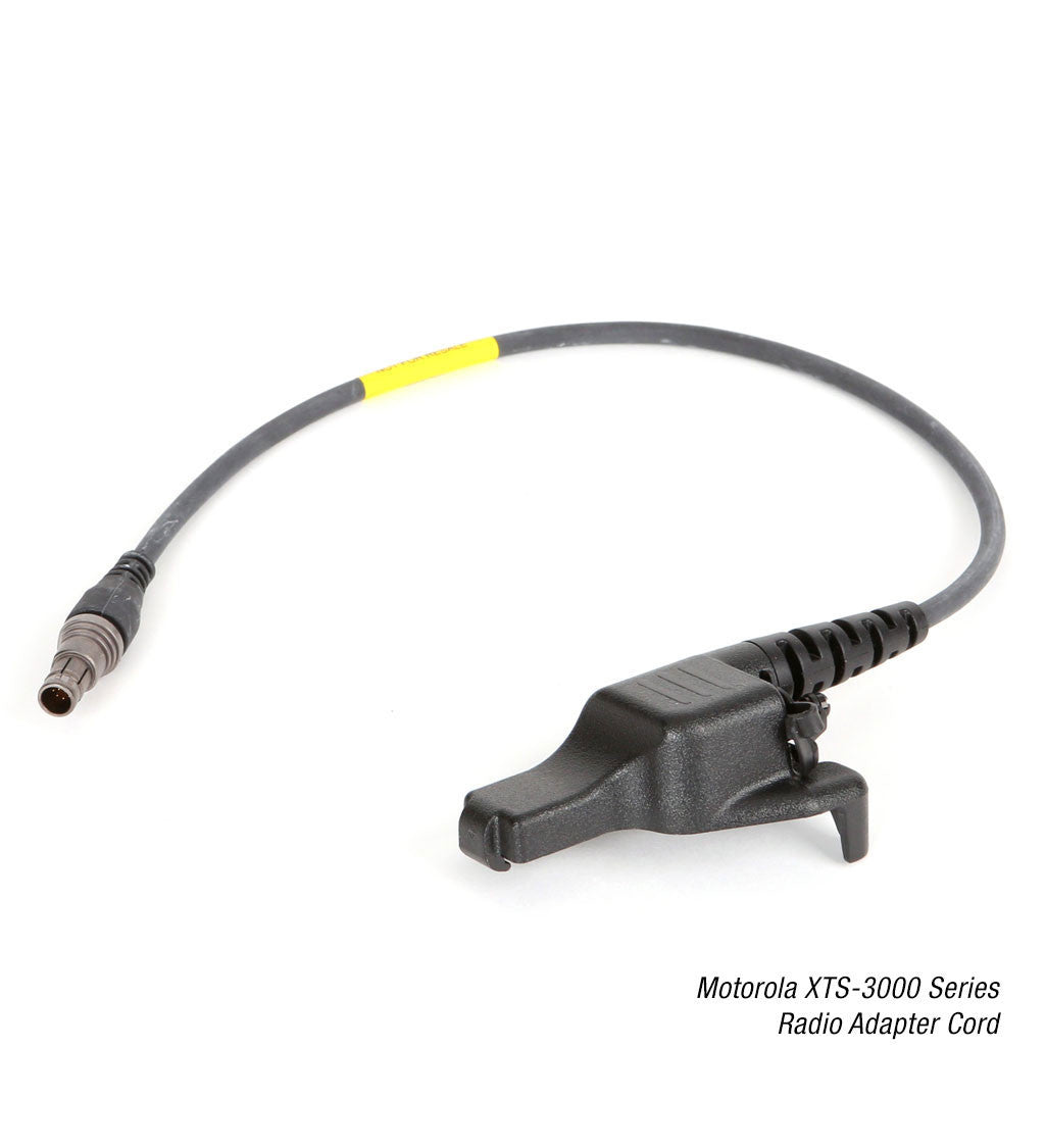 Ops-Core - Modular PTT Radio Adapter Cables [Motorola XTS-3000 Series, Black]