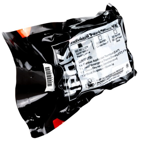 North American Rescue - Individual Patrol Officer Kit (IPOK) [Wound Packing Gauze (no Hemostatic)]