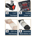 North American Rescue - Individual Patrol Officer Kit (IPOK) With Combat Gauze