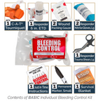 North American Rescue - Public Access Bleeding Control 6-Pack Basic Kit - Vacuum Sealed