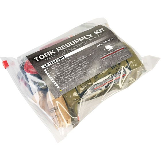 North American Rescue - TORK Resupply Kit [Advanced with Combat Gauze]