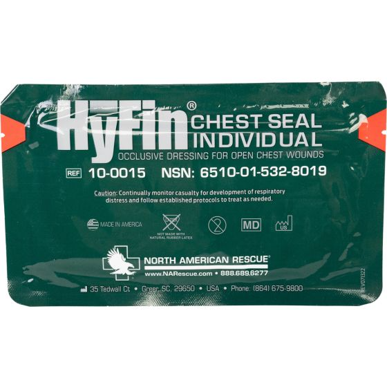 North American Rescue - USMC HyFin Chest Seal Combo Pack