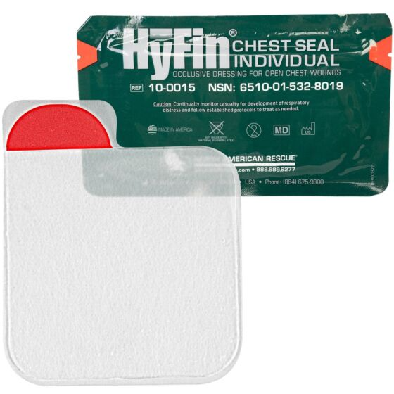 North American Rescue - USMC HyFin Chest Seal Combo Pack