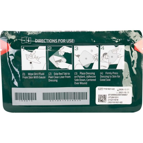North American Rescue - USMC HyFin Chest Seal Combo Pack
