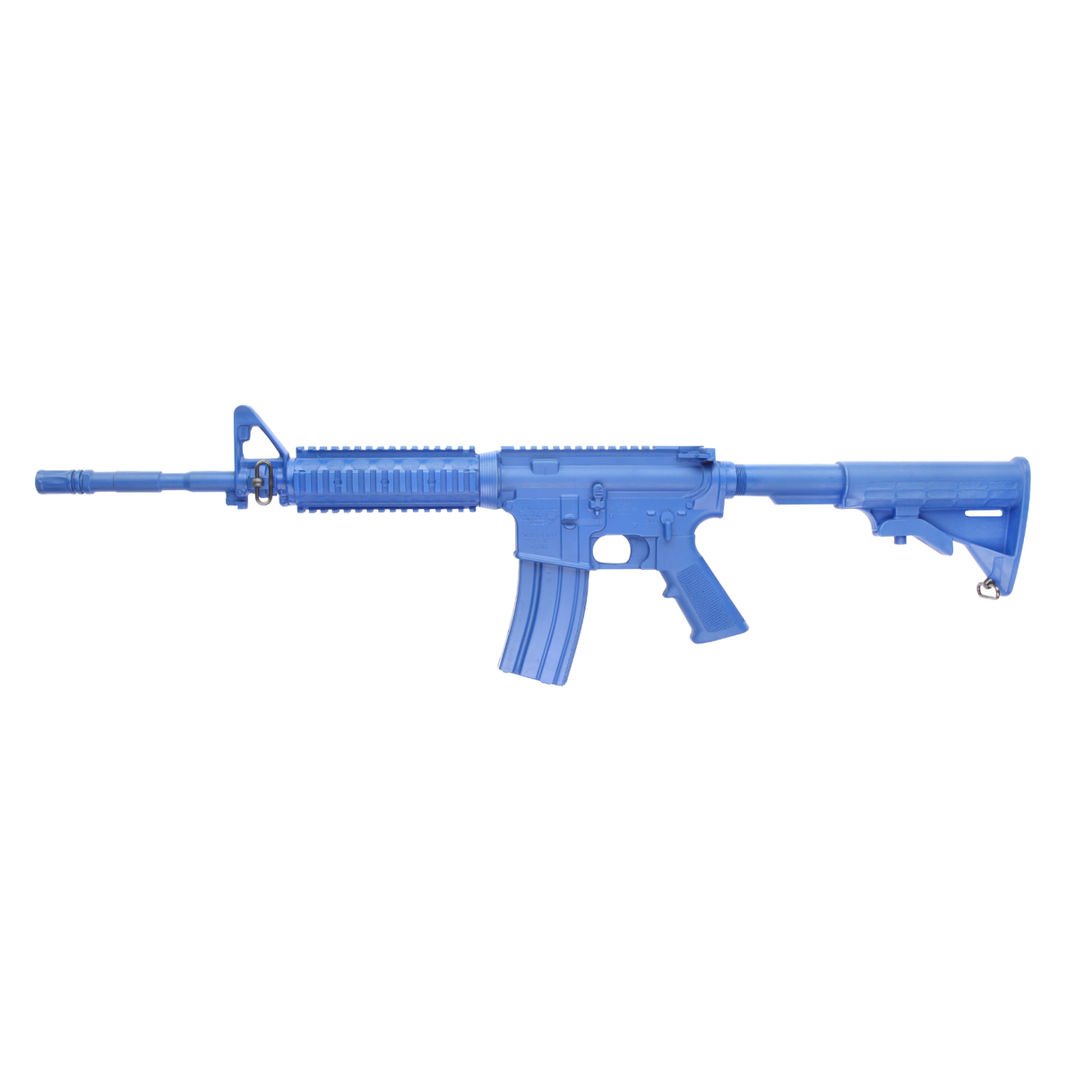 ปืรจำลองสำหรับฝึกซ่อม ปืนปลอม BLUEGUNS - M4 Flat Top Open Stock, Fwd Rail, 14" Barrel Firearm Simulator
