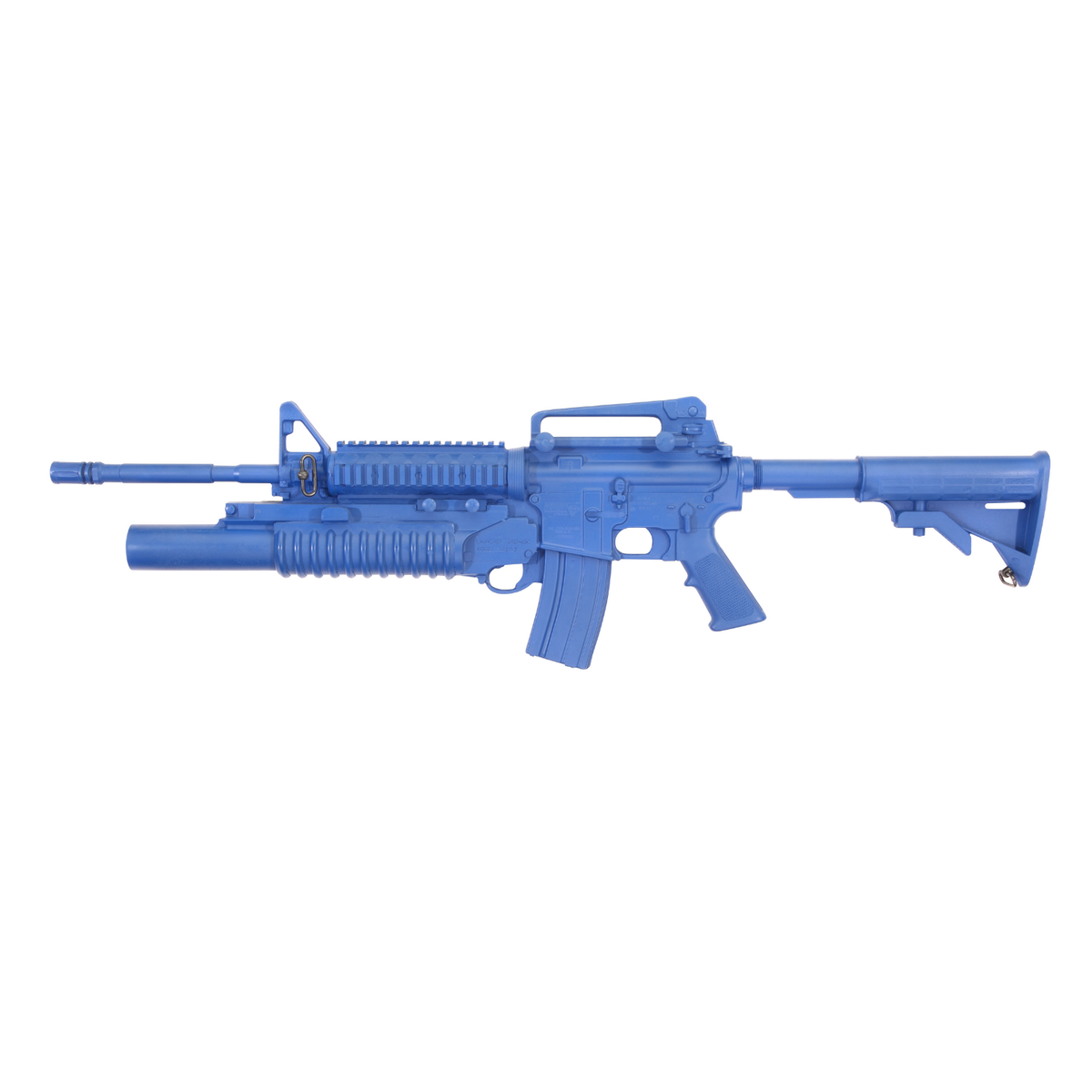 BLUEGUNS - M4 Open Stock, Fwd Rail, M203 Grenade Launcher ปืนจำลองใฝึกซ่อมมาตรฐาน ทหารยุทธวิธี 