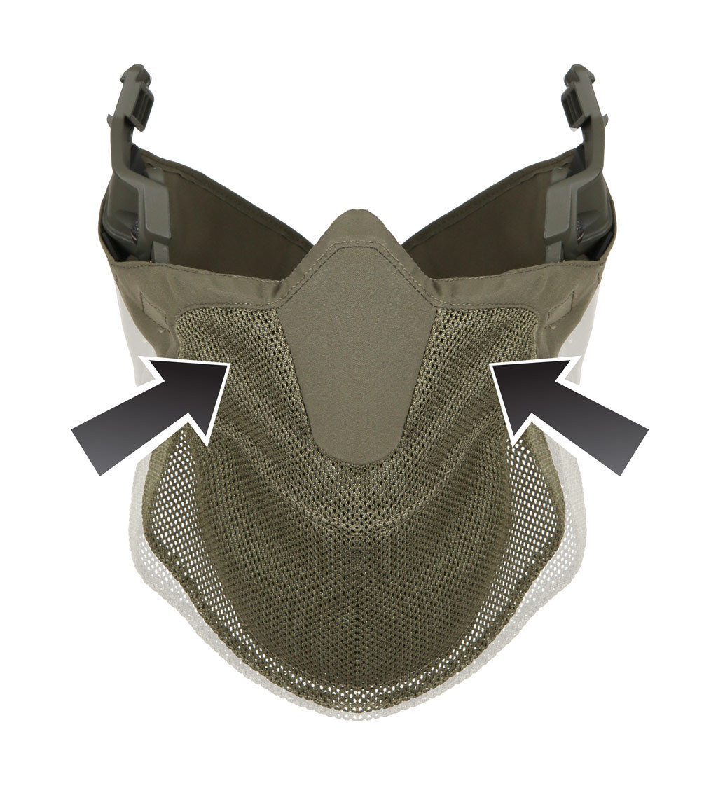 Ops-Core - Force-on-Force Mandible [Black]