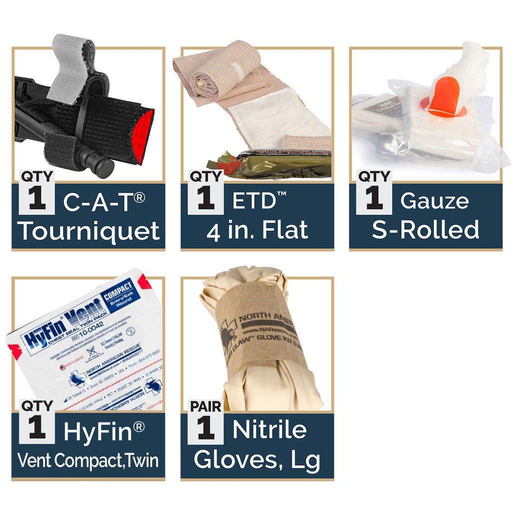 North American Rescue - ROO M-FAK Kit [Basic]