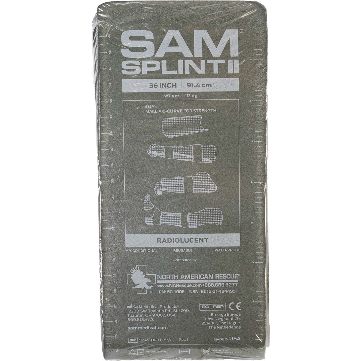 North American Rescue - SAM Splint II - Immobilization