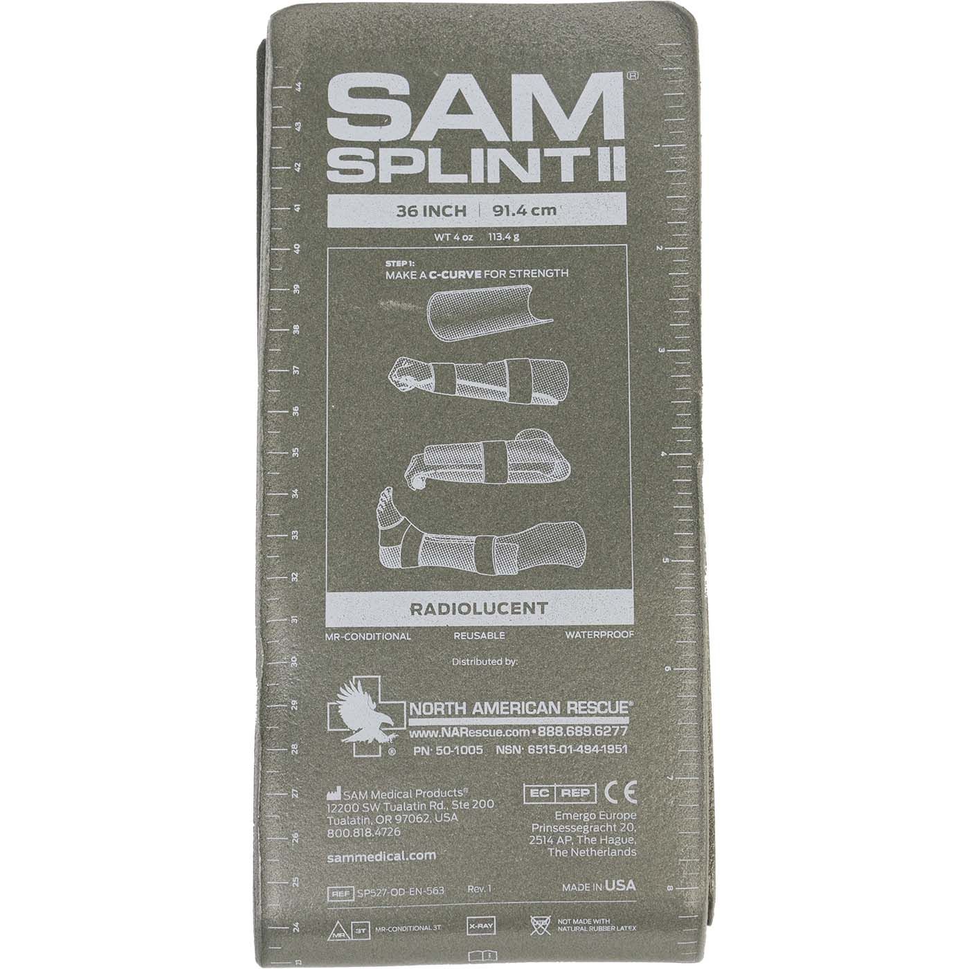 North American Rescue - SAM Splint II - Immobilization
