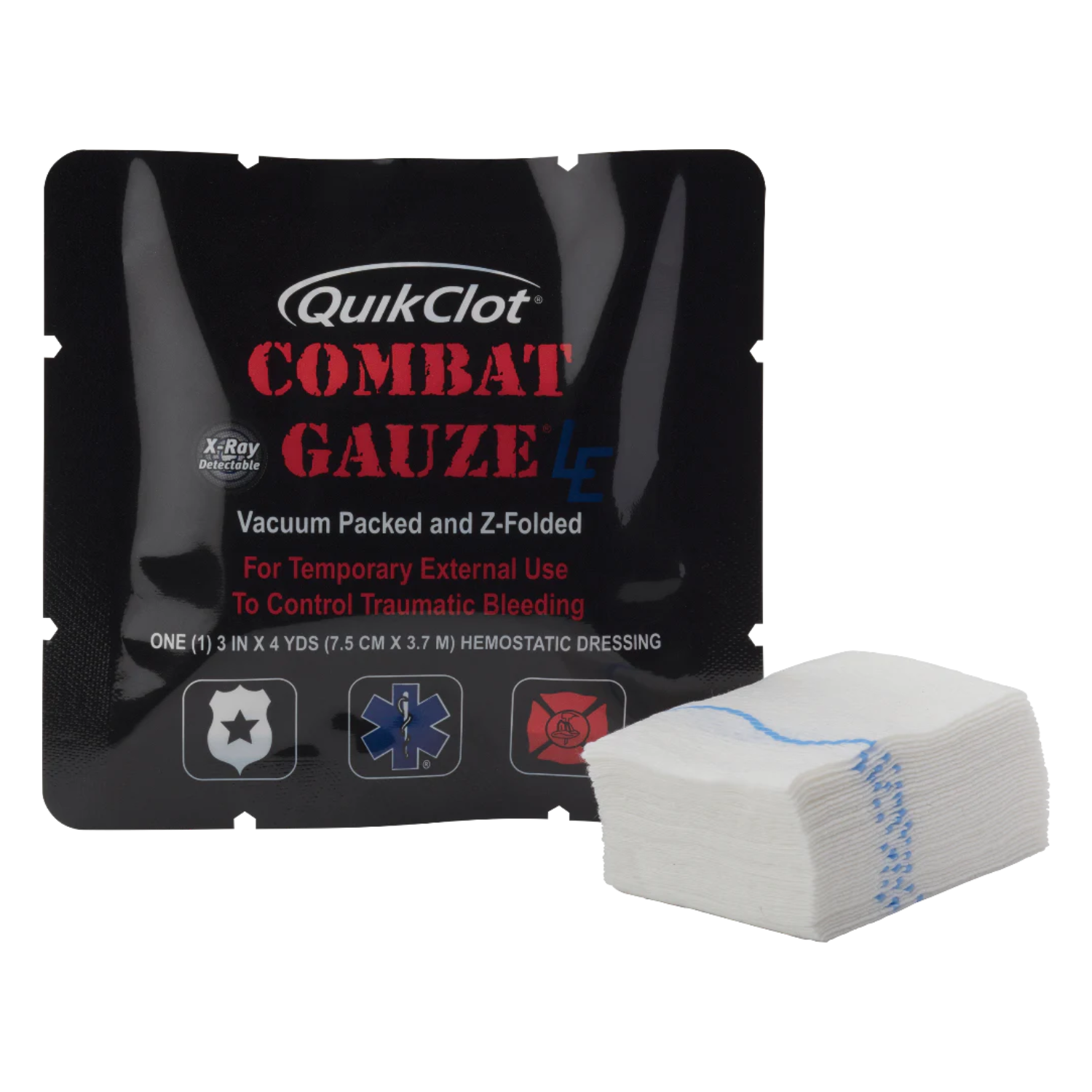 TacMed Solutions - QuikClot® Combat Gauze for Law Enforcement