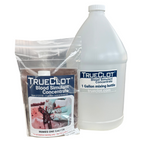 TrueClot - Blood Simulant Concentrate, 1 Gallon + Bottle (# 5115)
