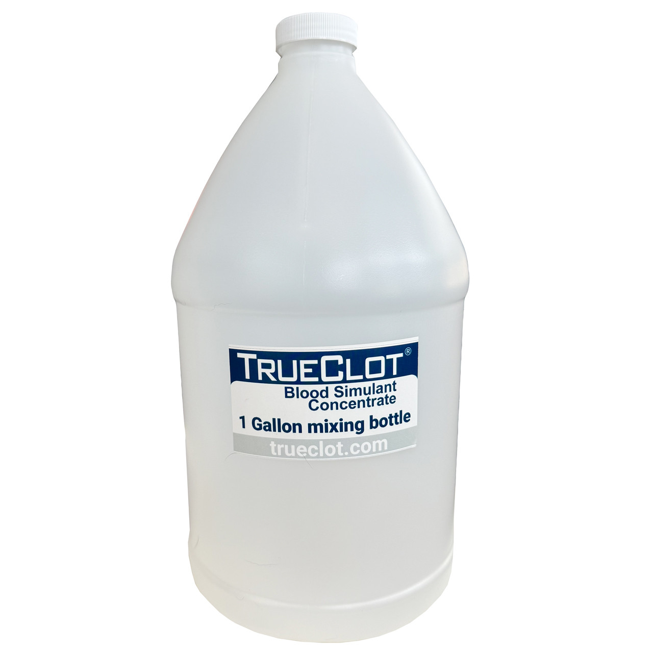 TrueClot - Blood Simulant Concentrate, 1 Gallon + Bottle (# 5115)
