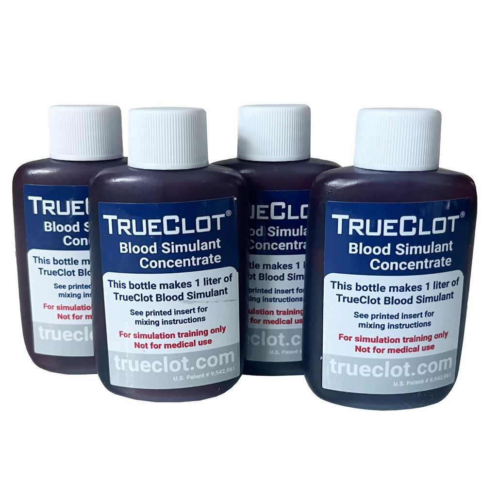 TrueClot - Blood Simulant Concentrate, Liter (4 pack)