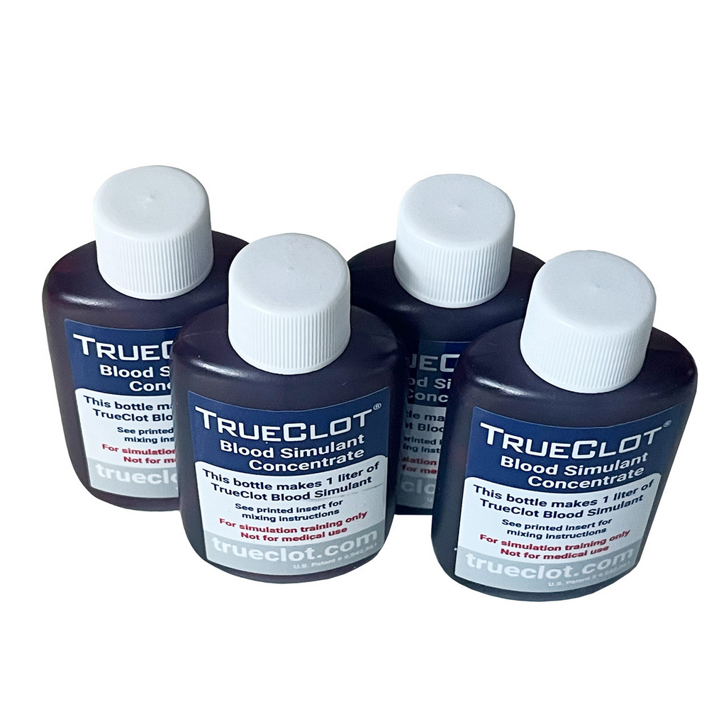 TrueClot - Blood Simulant Concentrate, Liter (4 pack)