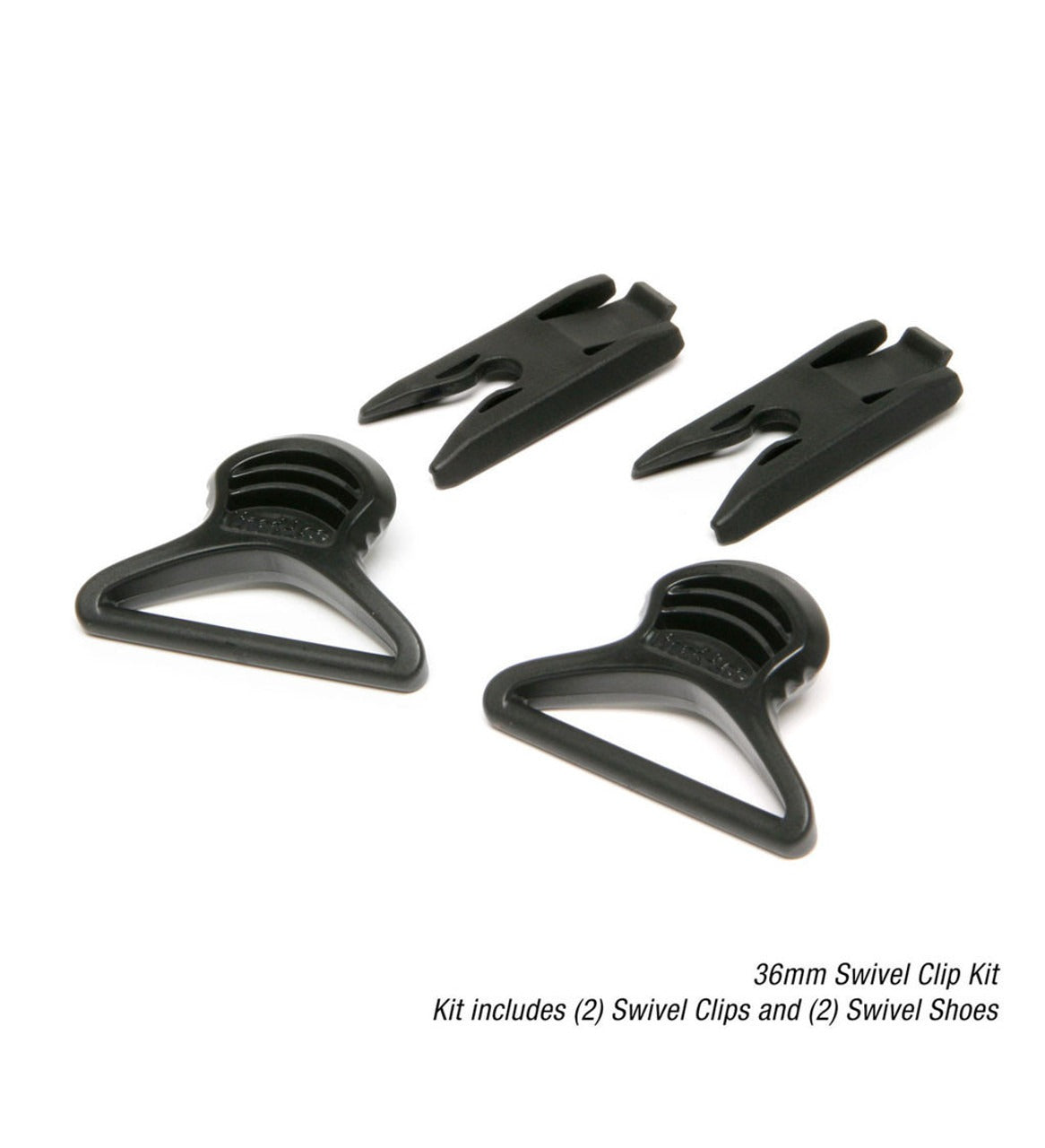Ops-Core - 36mm Goggle-Swivel Clips with Shoes Rail Adapter