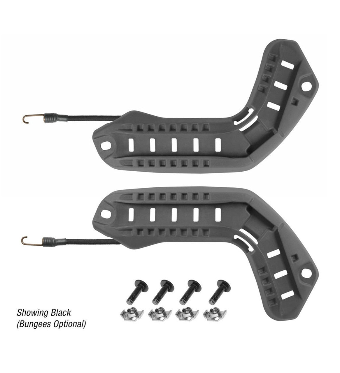 Ops-Core - ARC Rails - FAST Carbon & Bump [Rails with Bungees-M, Black]