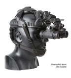Ops-Core - Skull Mounting System [Right-Eye Dominant, Black]