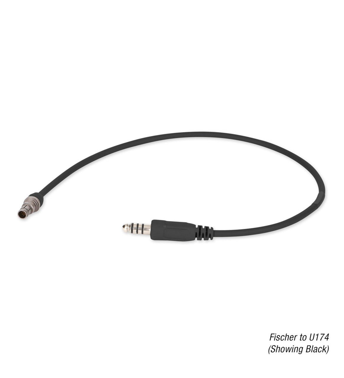 Ops-Core - AMP U174 Downlead Cable [Mono Binaural Downlead, 27", Black]
