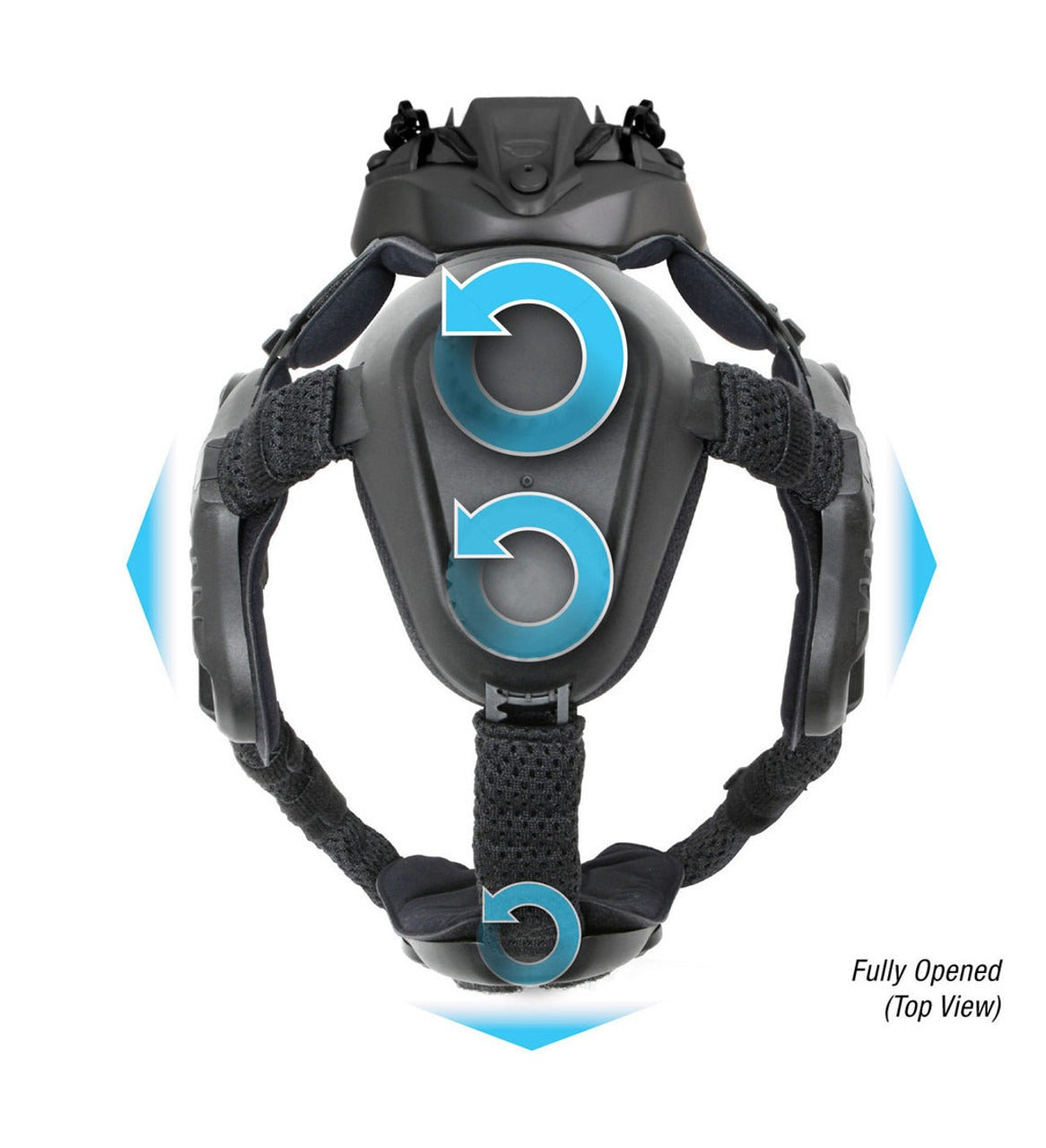 Ops-Core - Skull Mounting System [Right-Eye Dominant, Black]