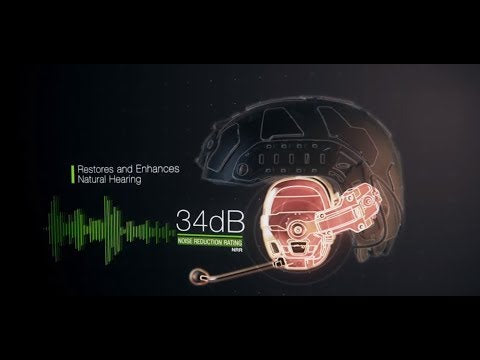 Ops-Core - AMP® Communication Headset - Connectorized [NFMI Enabled]